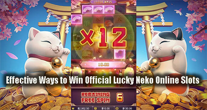 Effective Ways to Win Official Lucky Neko Online Slots