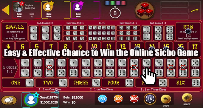 Easy & Effective Chance to Win the Online Sicbo Game