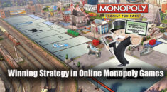 Winning Strategy in Online Monopoly Games